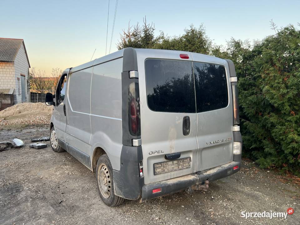 Opel Vivaro 19 2006 na części
