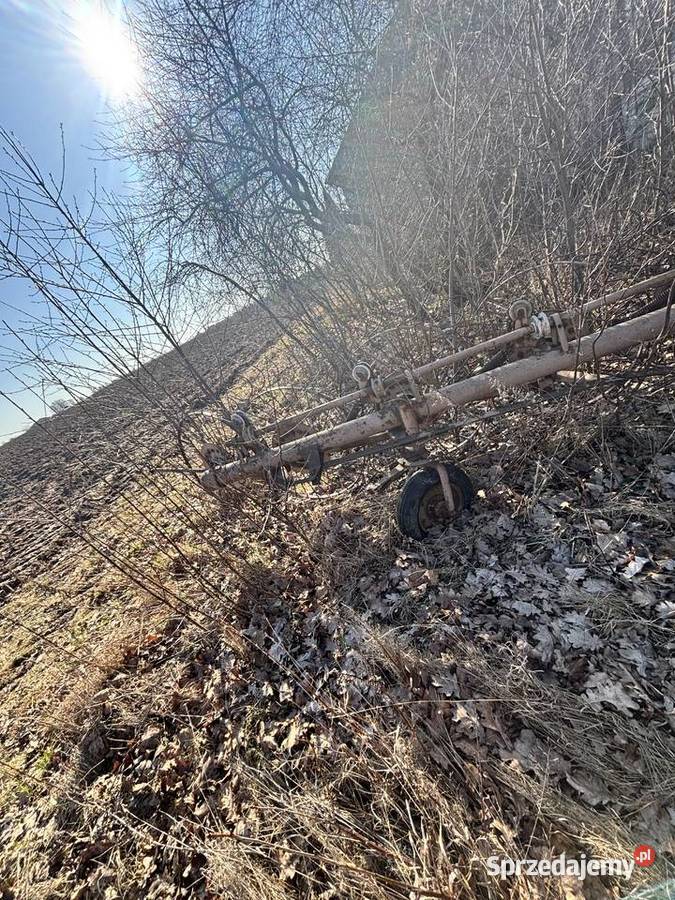 Wicher do przewracania zgrabiania nieuszkodzony Zgrabiarki i przetrząsacze podlaskie Zambrów