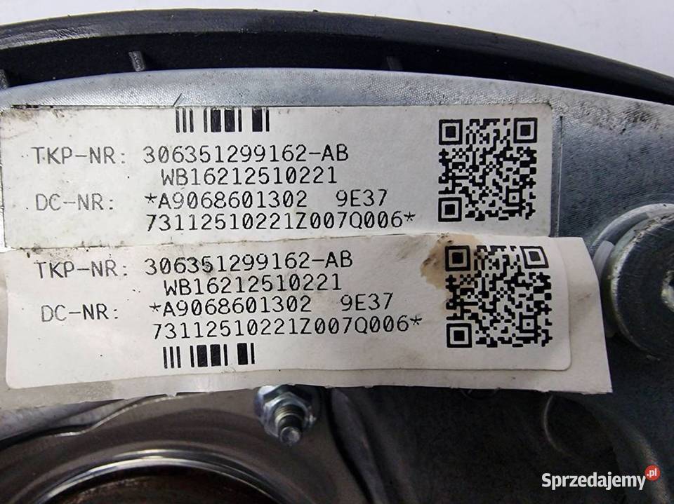 PODUSZKA AIRBAG MERCEDES SPRINTER 313 Lipno