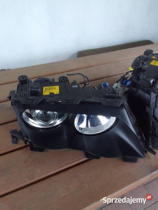 BMW E46 sedan kombi lampy przednie lift Xenon