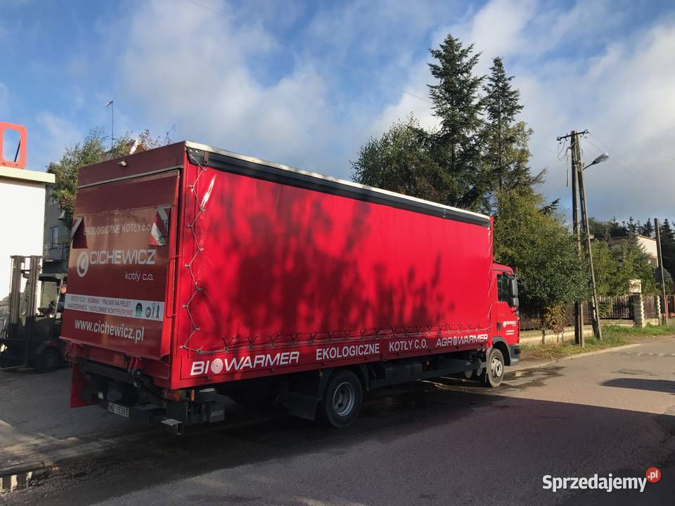 MAN TGL 12180 długa paka 7 m winda 420 m DMC 11990kg Płońsk