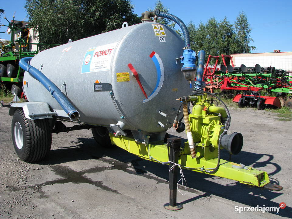 Wóz asenizacyjny przyczepa POMOT T5076 5000l Opoczno