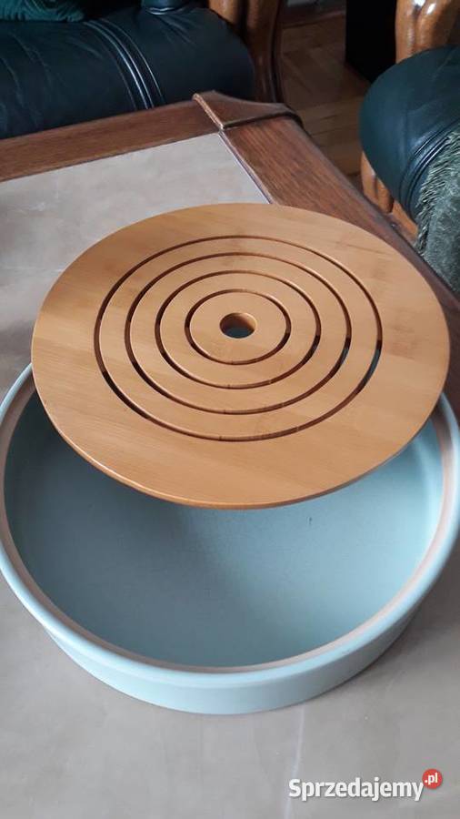 Ceramiczny chiński zestaw przenośny z odcienie błękitu