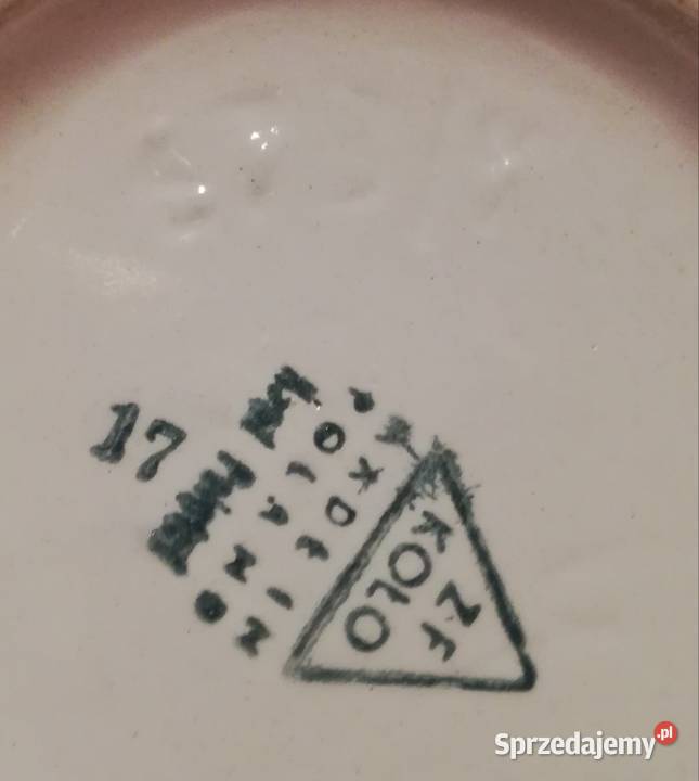 Porcelana Włocławek Amfora Vintage PRL Porcelana i szkło Warszawa