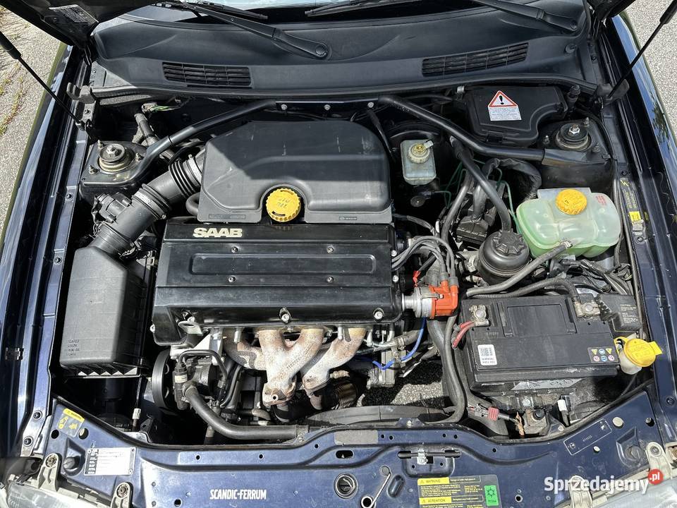 aab 900 Saab 900 II NG 23 benzyna Cabrio Stan radio Zgierz