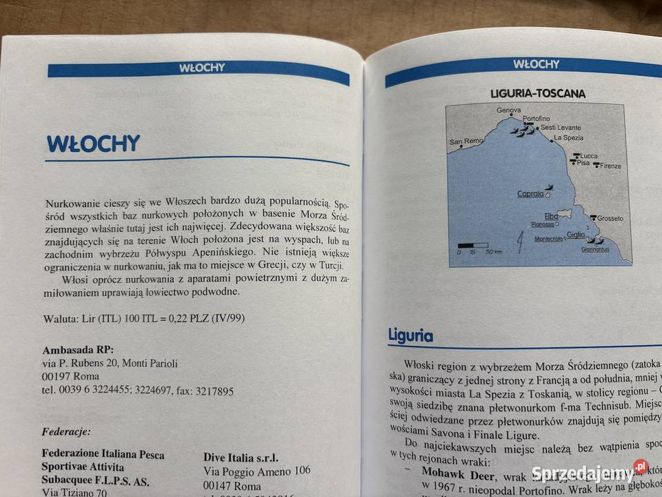 Przewodnik Płetwonurków basen Morza Śródziemnego Bytom