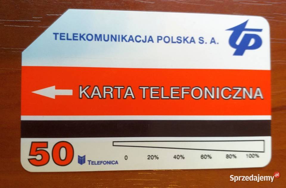 TELEFONICA 150 MILIONÓW KART MAGNETYCZNYCH Piszczac