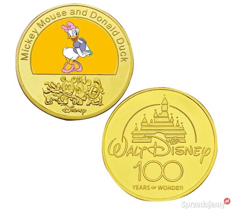 Kolekcjonerski zestaw postaci z filmów Disneya Numizmatyka mazowieckie Warszawa