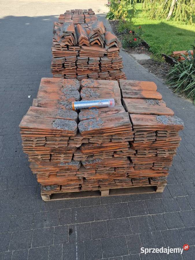 Sprzedam 200m dachówki karpiówki