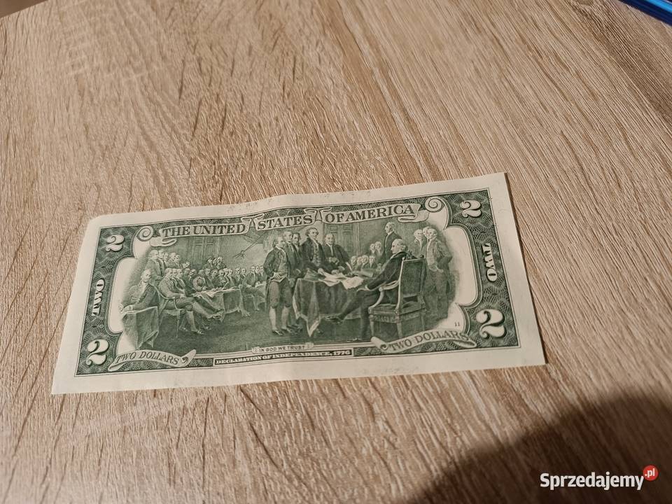 Nowy banknot dwudolarowy 2 United States of Rzeszów