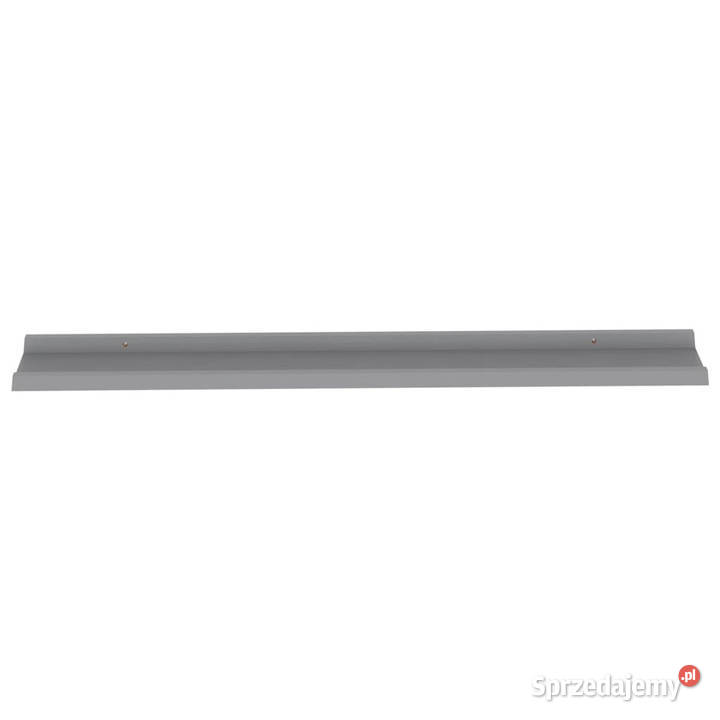 Półki ścienne 4 szare 115x9x3 WM326678 Półki
