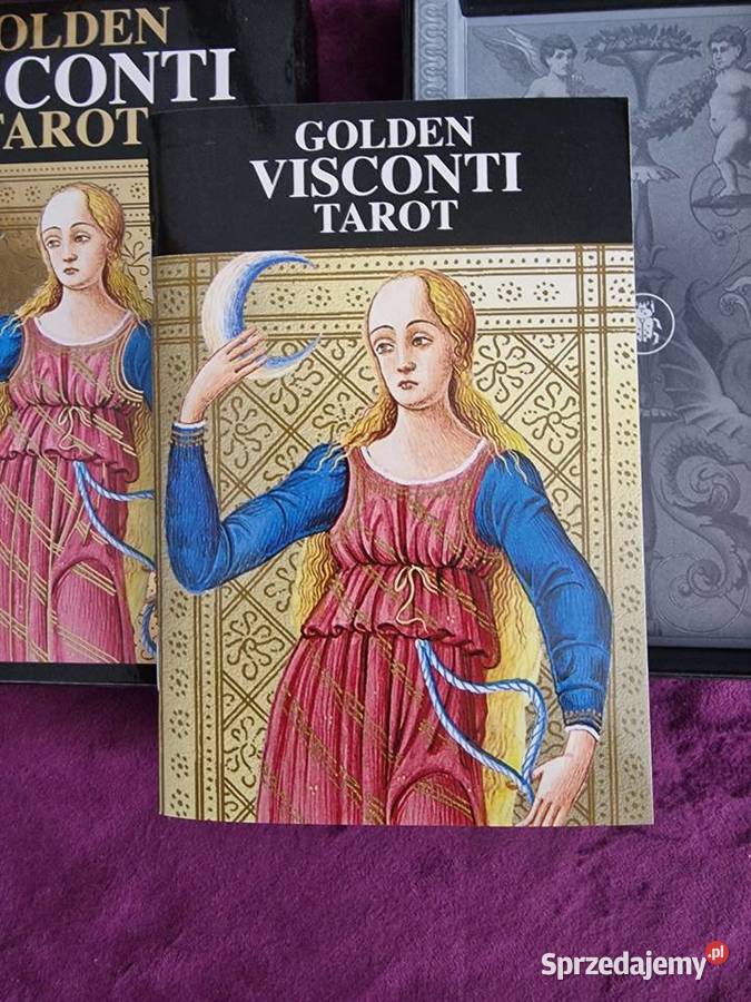 Golden Visconti Tarot Karty ezoteryka, magia, ufo