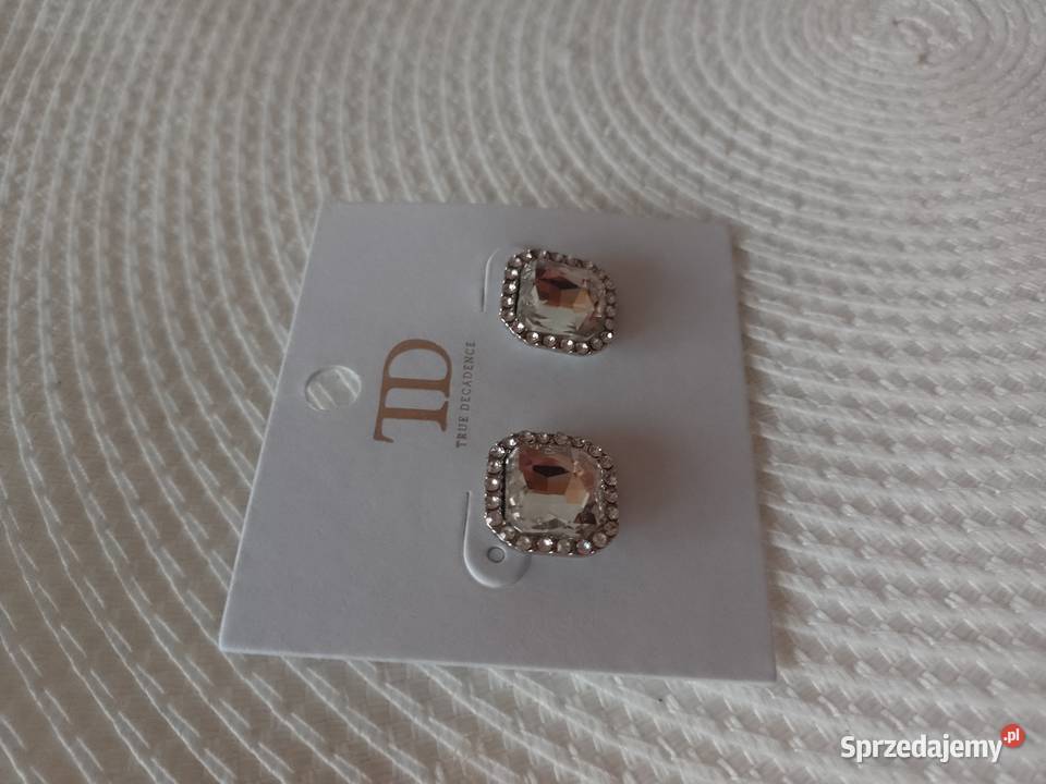 Bogato zdobione kolczyki biznesowe z Londynu Kraków