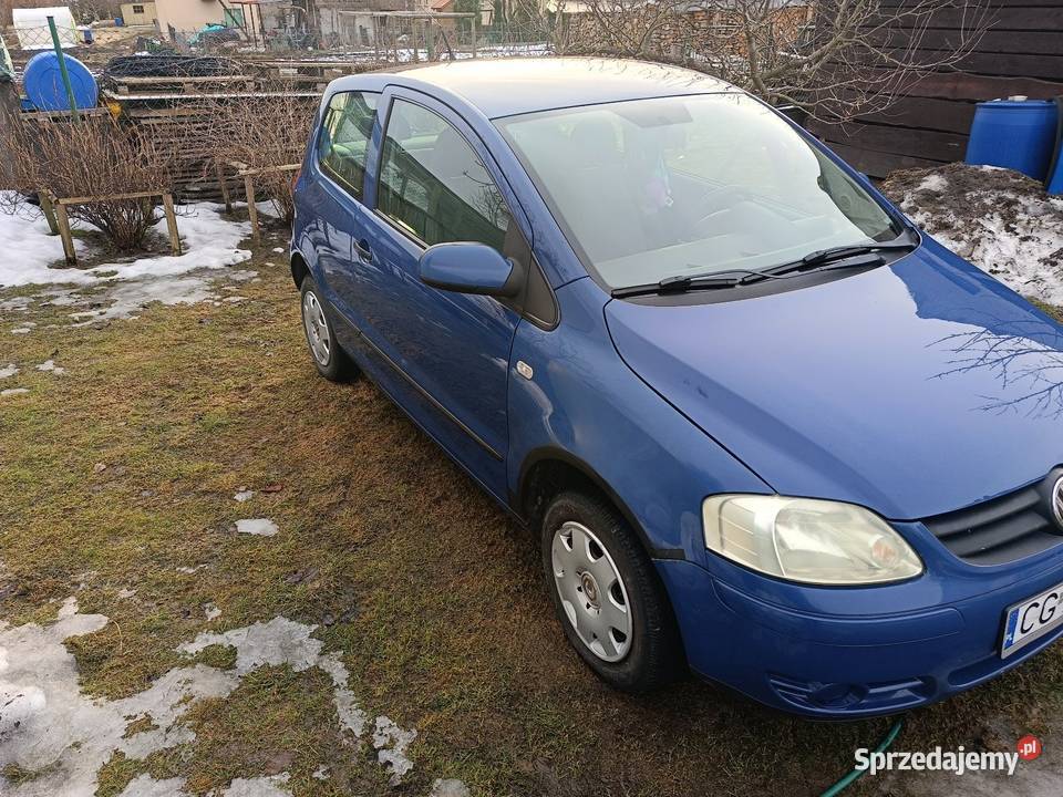 VW fox 12 benzyna nieuszkodzony Rogóźno