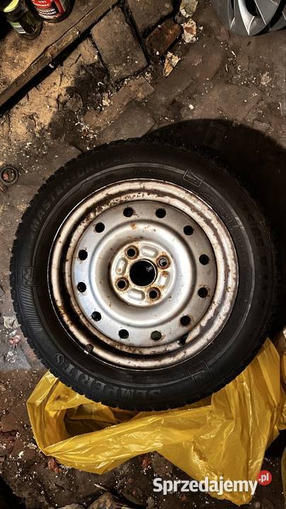 Koła zimowe 14x5 4x100 stalkołpaki Radzionków