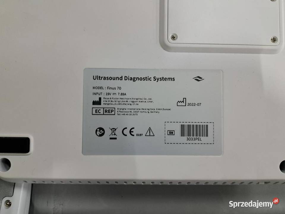 FocusFusion Finus 70 aparat USG Głowica L175 Warszawa