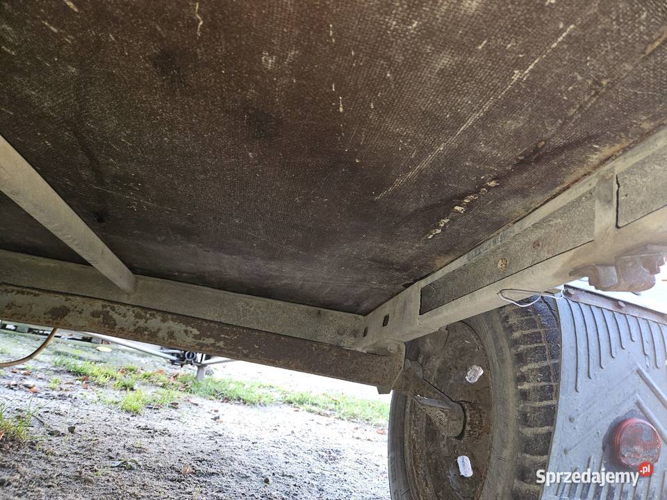 Przyczepka masywna ocynk niewiadów przyczepa Młodzieszyn