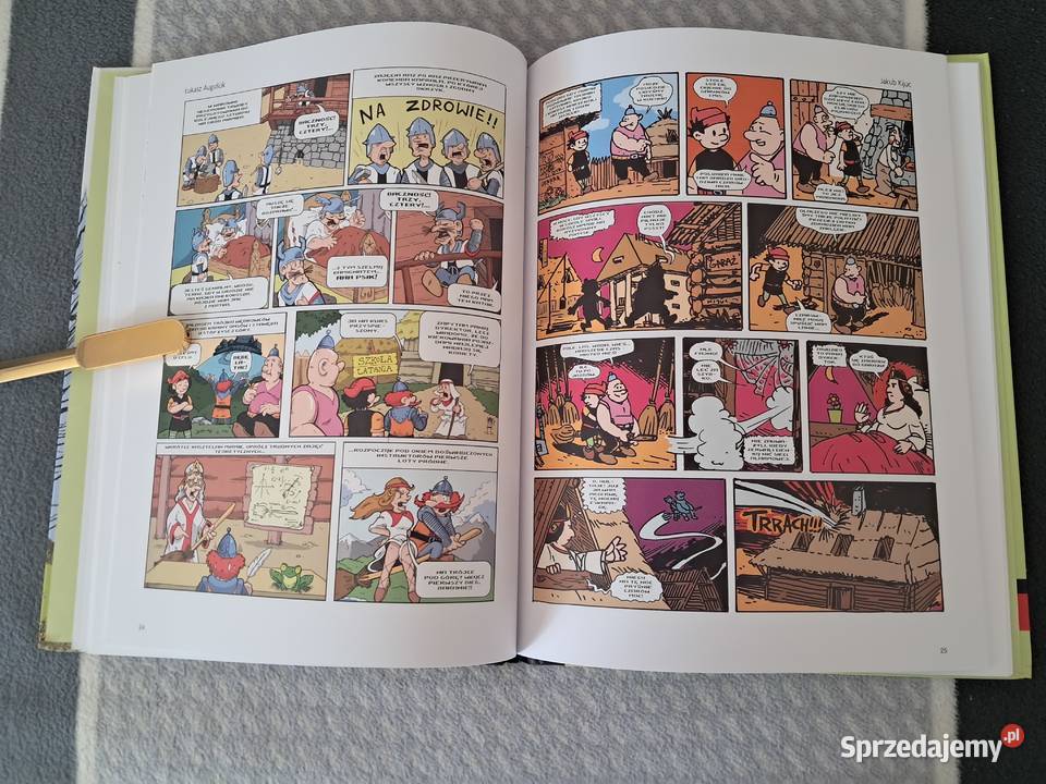 Książka komiks Kajko i Kokosz Szkoła latania wg Polskie Kraków