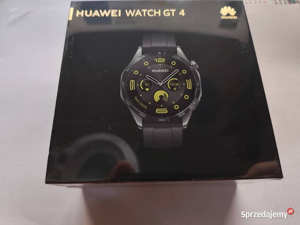 Huawei watch gt 4 czarny nowy nie otwierany Biała Podlaska
