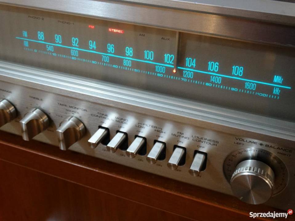 Amplituner Fisher RS1056E śliczny Vintage Jasło