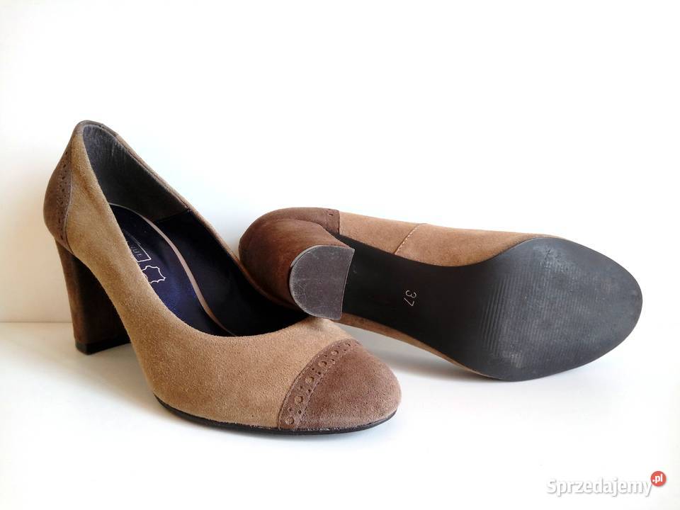 6661 5TH AVENUE śliczne zamszowe czółenka 37 Kędzierzyn-Koźle