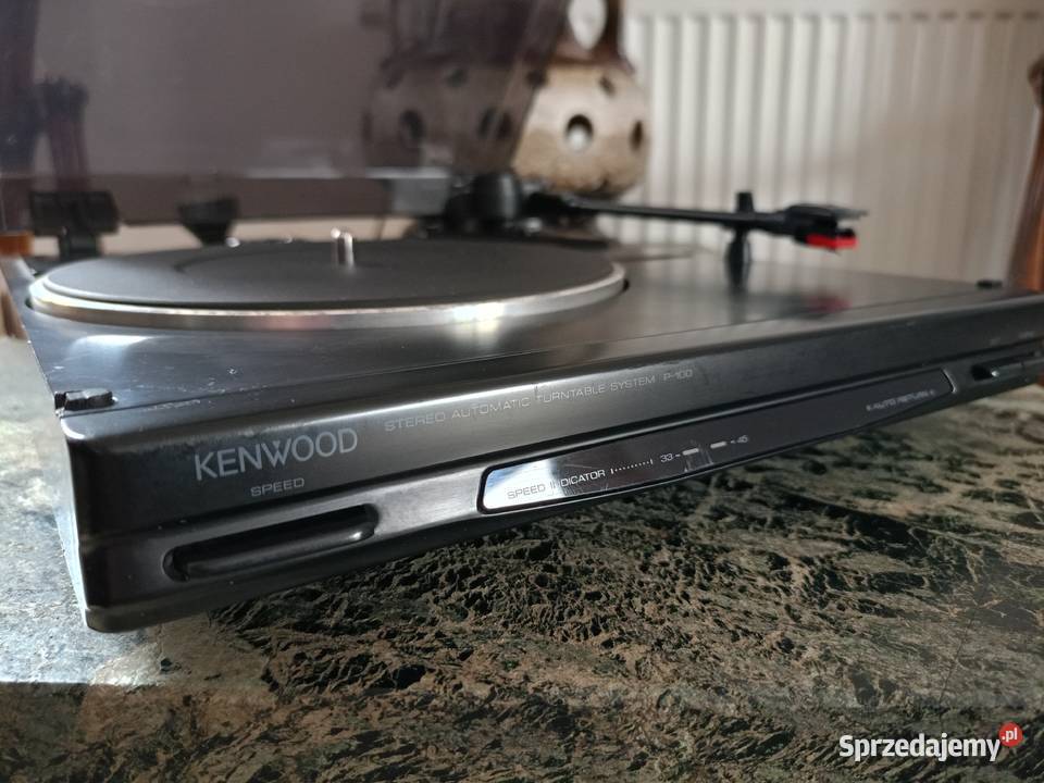 Gramofon KENWOOD P100 z przedwzmacniaczem Drawski Młyn