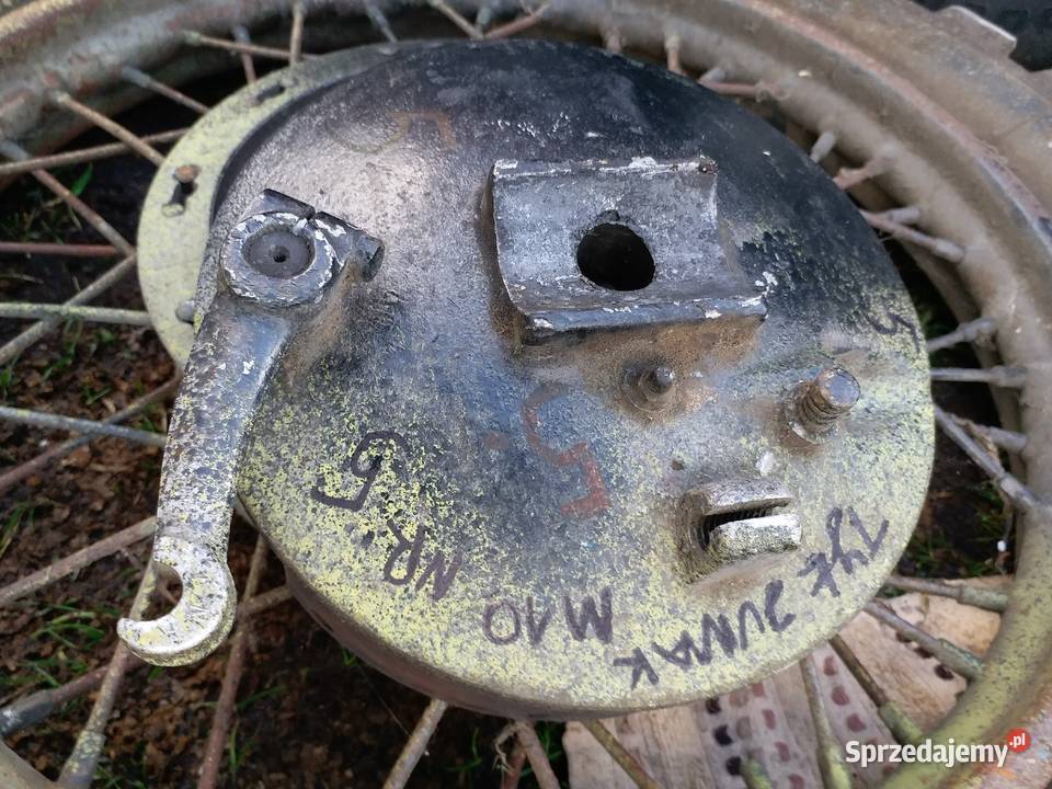 5KompletTył tylny bębenJunak M10 M07 350 Barlinek