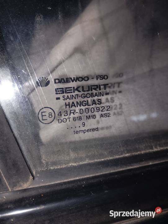 Drzwi prawe przednie Lanos Daewoo Pilaszkowice Pierwsze