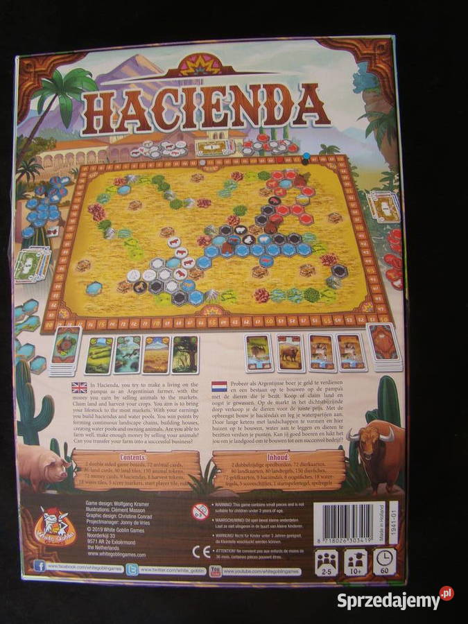 Hacienda druga edycja gra Wolfgang Kramer el pomorskie Gdynia
