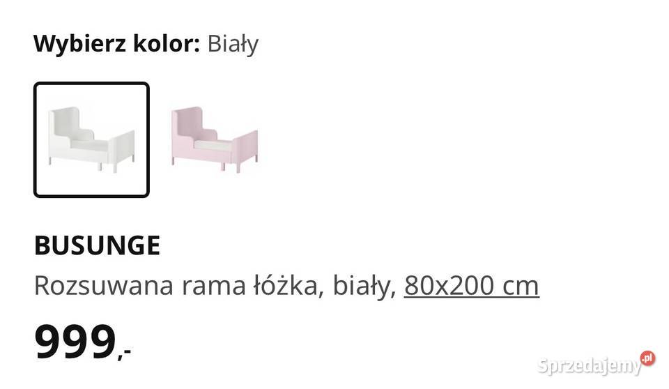 Łóżko Ikea Busunge 80x 200 Kórnik