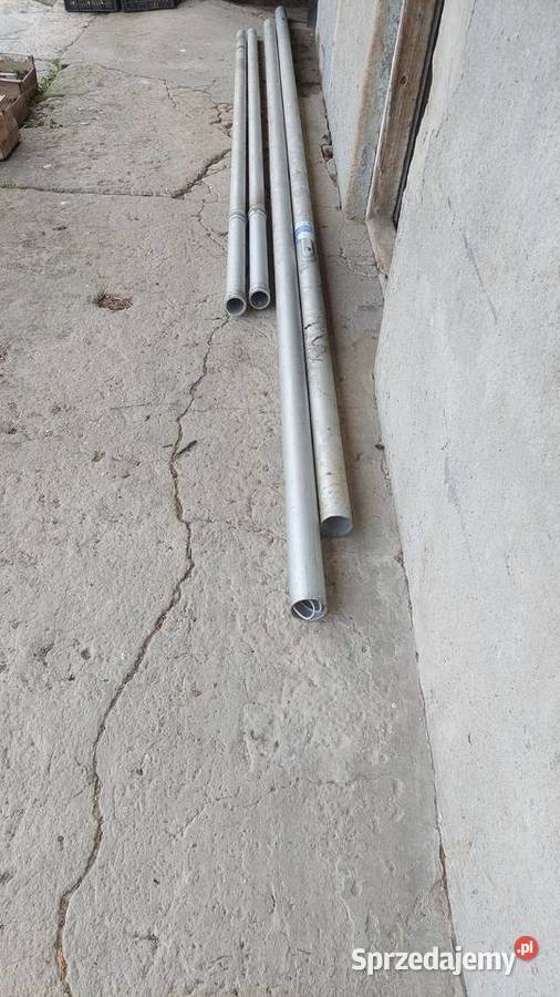Masz flagowy aluminiowy rury aluminiowe fi 80 70 Skała sprzedam