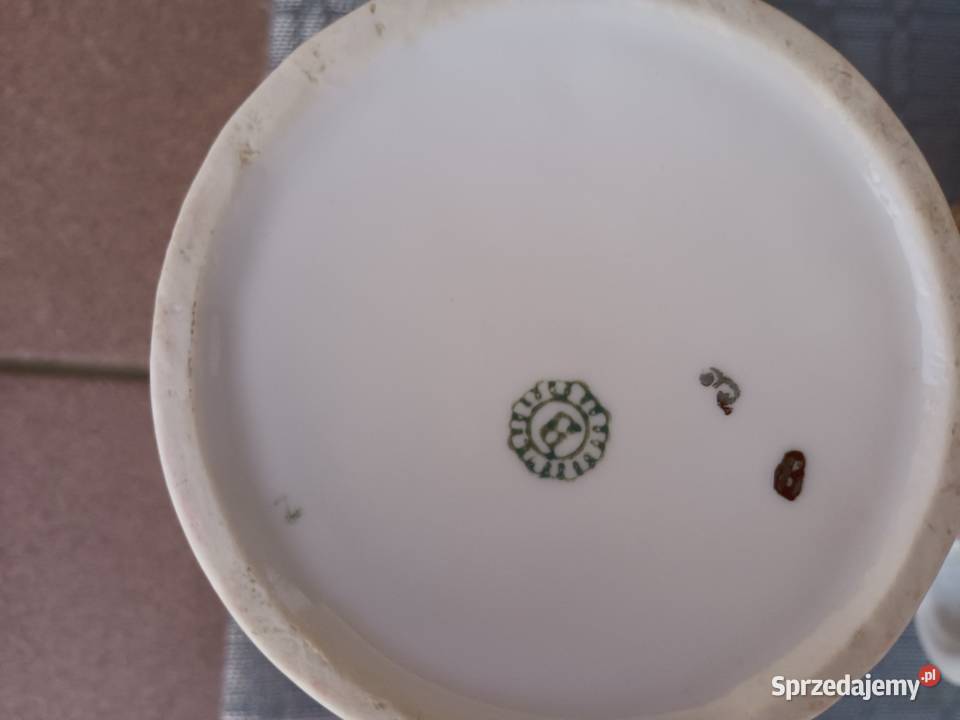 Kufel kolorowy vintage Bogucice 3 Porcelana i szkło