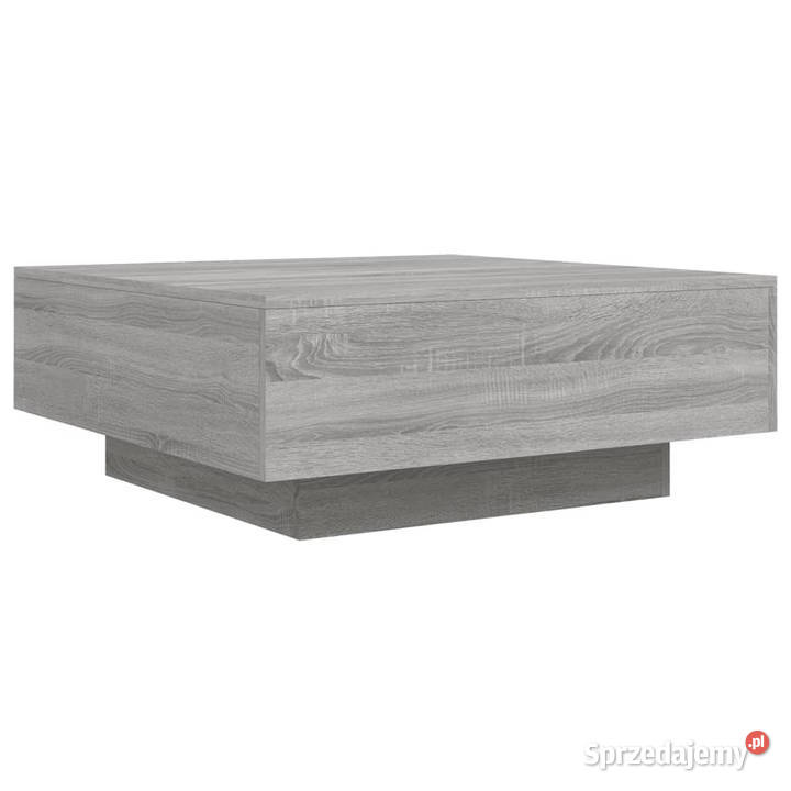 Stolik kawowy szary dąb sonoma 80x80x31 WM836586 Stoły Dom i Ogród mazowieckie