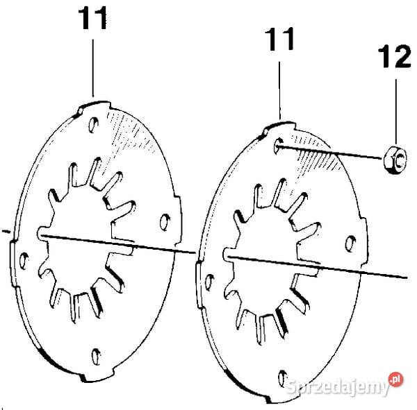 Sprężyna talerzowa 152x63x26 mm 661601 Kamionna