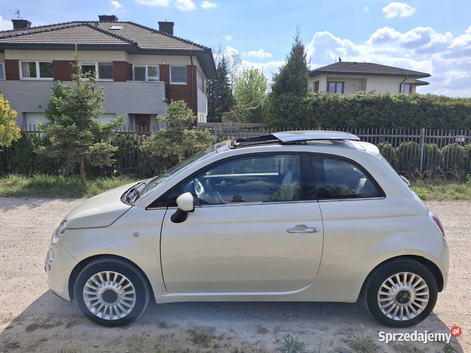 Fiat 500 2009r 14 benzyna klimatyzacja alufelgi mazowieckie Warszawa
