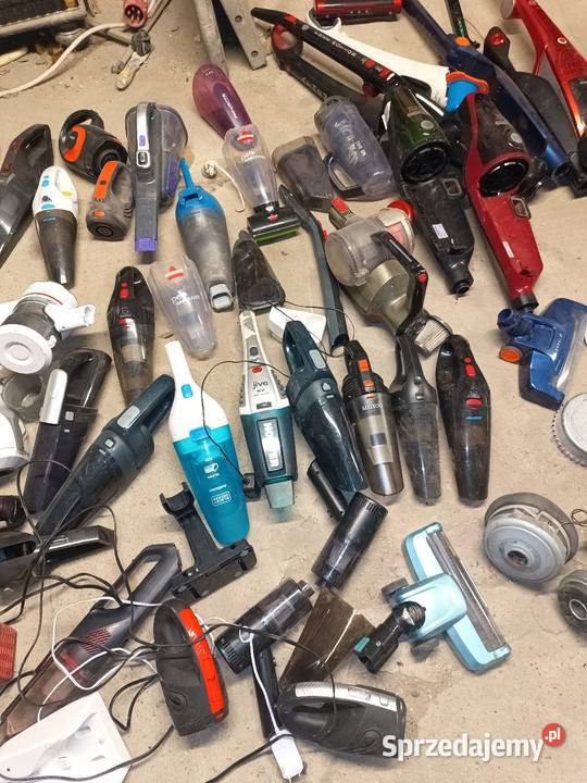 Paleta odkurzaczy różnych na części AGD drobne sprzedam