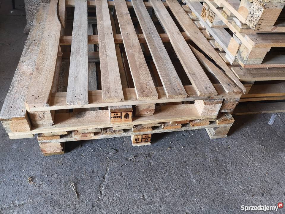 Palety 120x100 Używane dolnośląskie Trzebnica