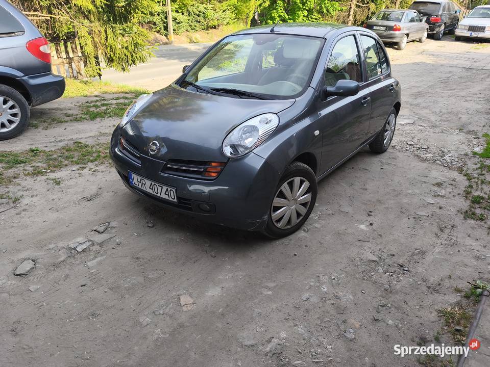 Micra nissan k12 nieuszkodzony Hrubieszów