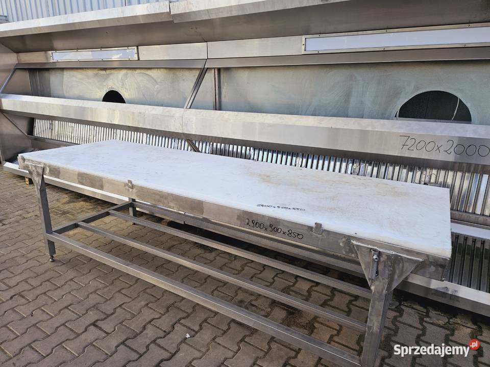 Stół masarski 290x90x85 wielkopolskie Krotoszyn