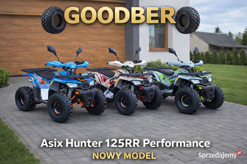 Quad Asix Hunter 125 Nowy model 2026 ATV licznik świętokrzyskie