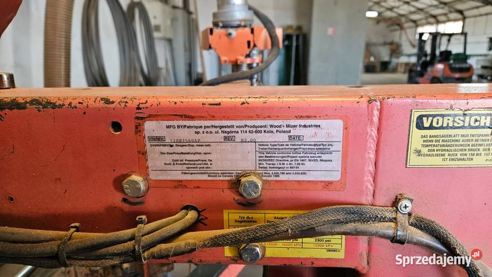 Wood Mizer LT40SE Trak taśmowy Biznes i Przemysł Karsin