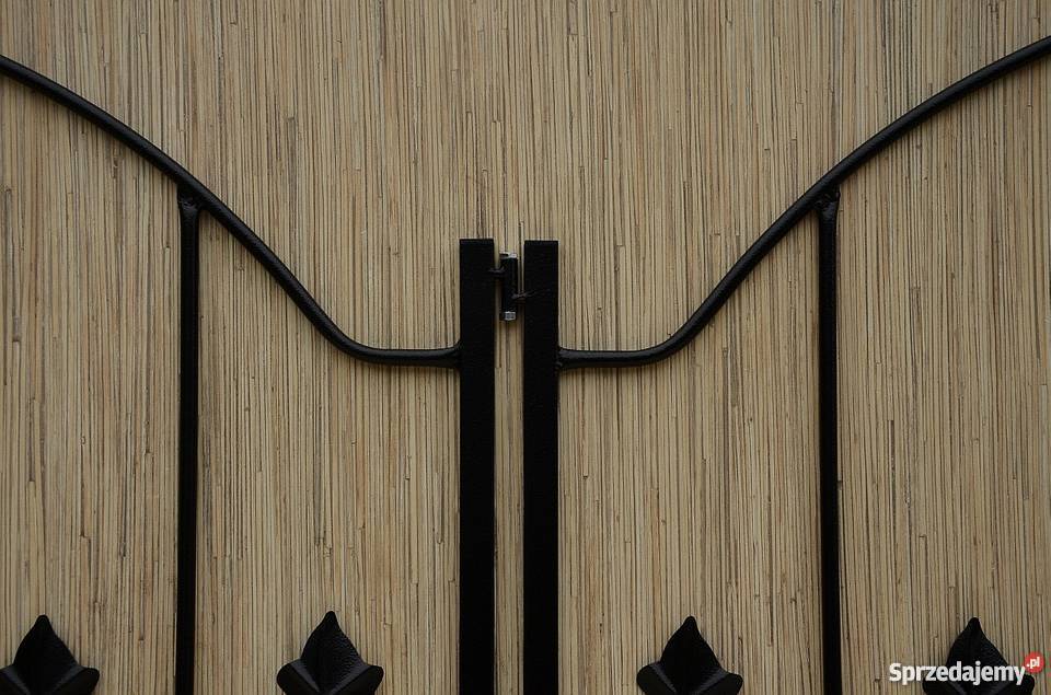 PŁOTEK metalowy do ogrodu 100x80 obrzeże Siepraw
