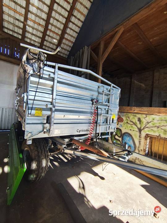 Nowa przyczepa Cynkomet 6T model T1692 okazja Maszyny rolnicze Krapkowice