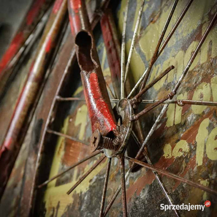 Obraz metalowy 3D LOFT ROWER 1 120x120 świętokrzyskie Chmielnik sprzedam