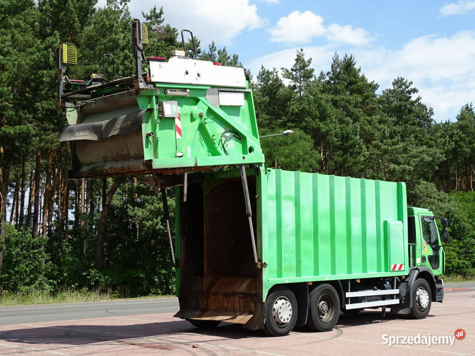 Renault PREMIUM 310 DXI Śmieciarka Dwu Komorowa tachograf mazowieckie Kopana