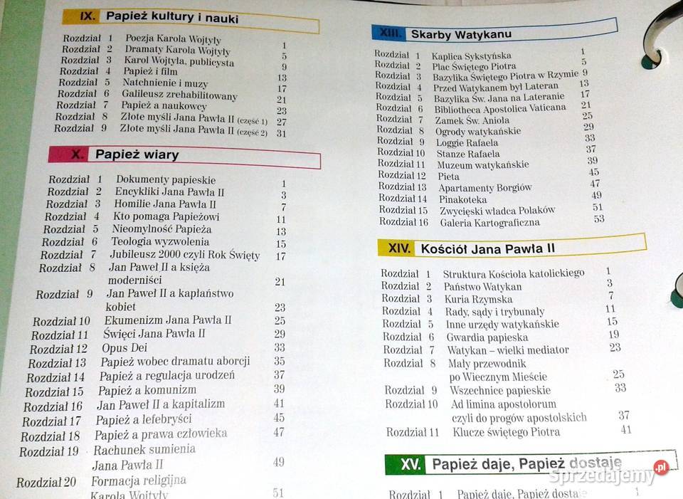 Jan Paweł II Kolekcja 16 ksiąg kolekcji Chełm sprzedam