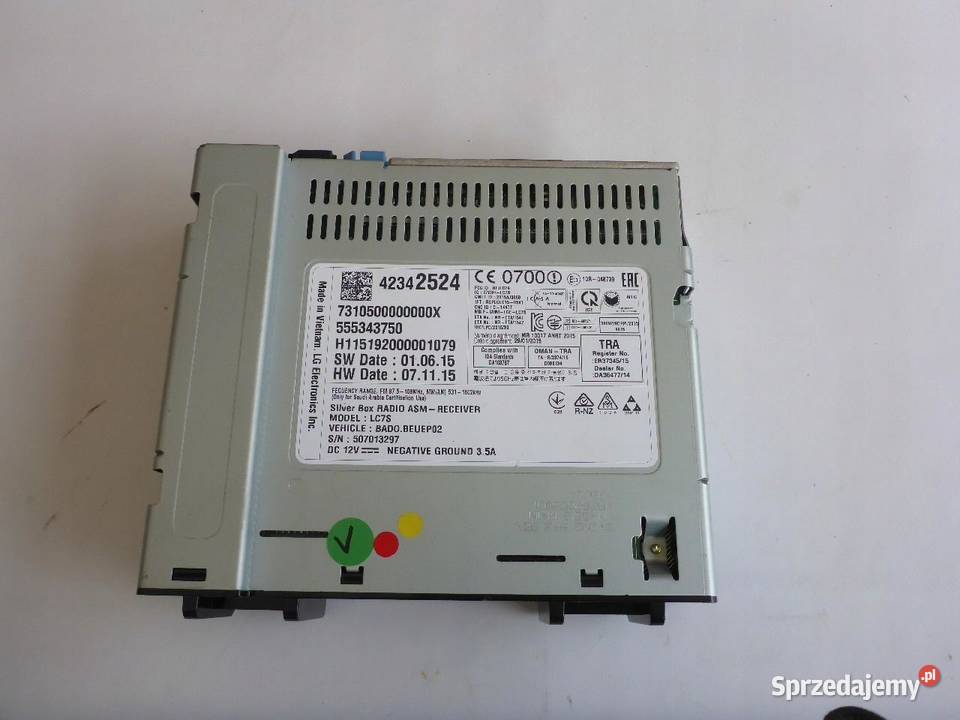 Radioodtwarzacz fabryczny Opel DF 2DIN