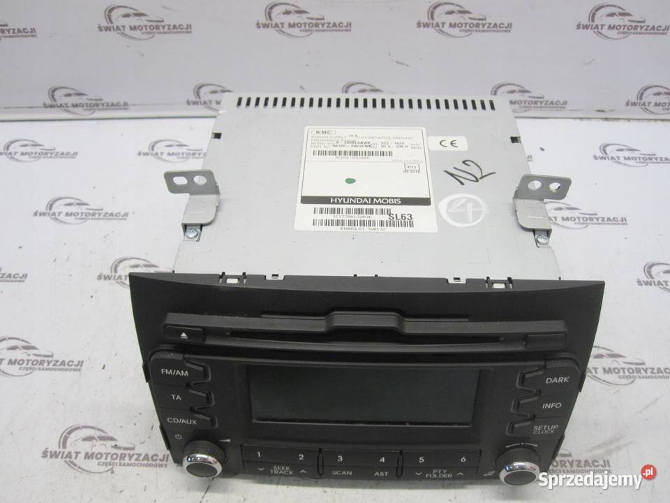 KIA SPORTAGE III 12r radio CD 961603U230WK