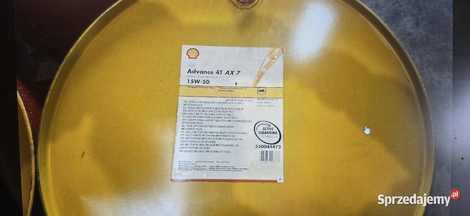 OLEJ SHELL ADVACE 4T AX7 15W50 Świerzawa