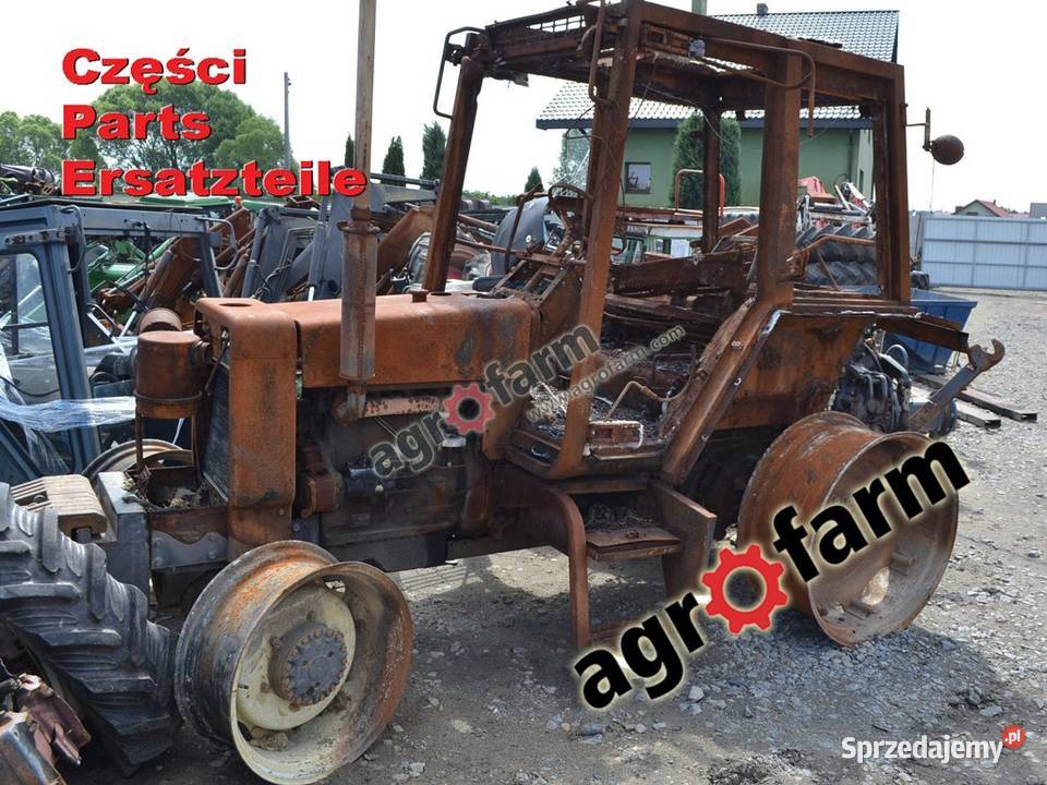 Renault 8014 części skrzynia biegów oś silnik dolnośląskie Byków